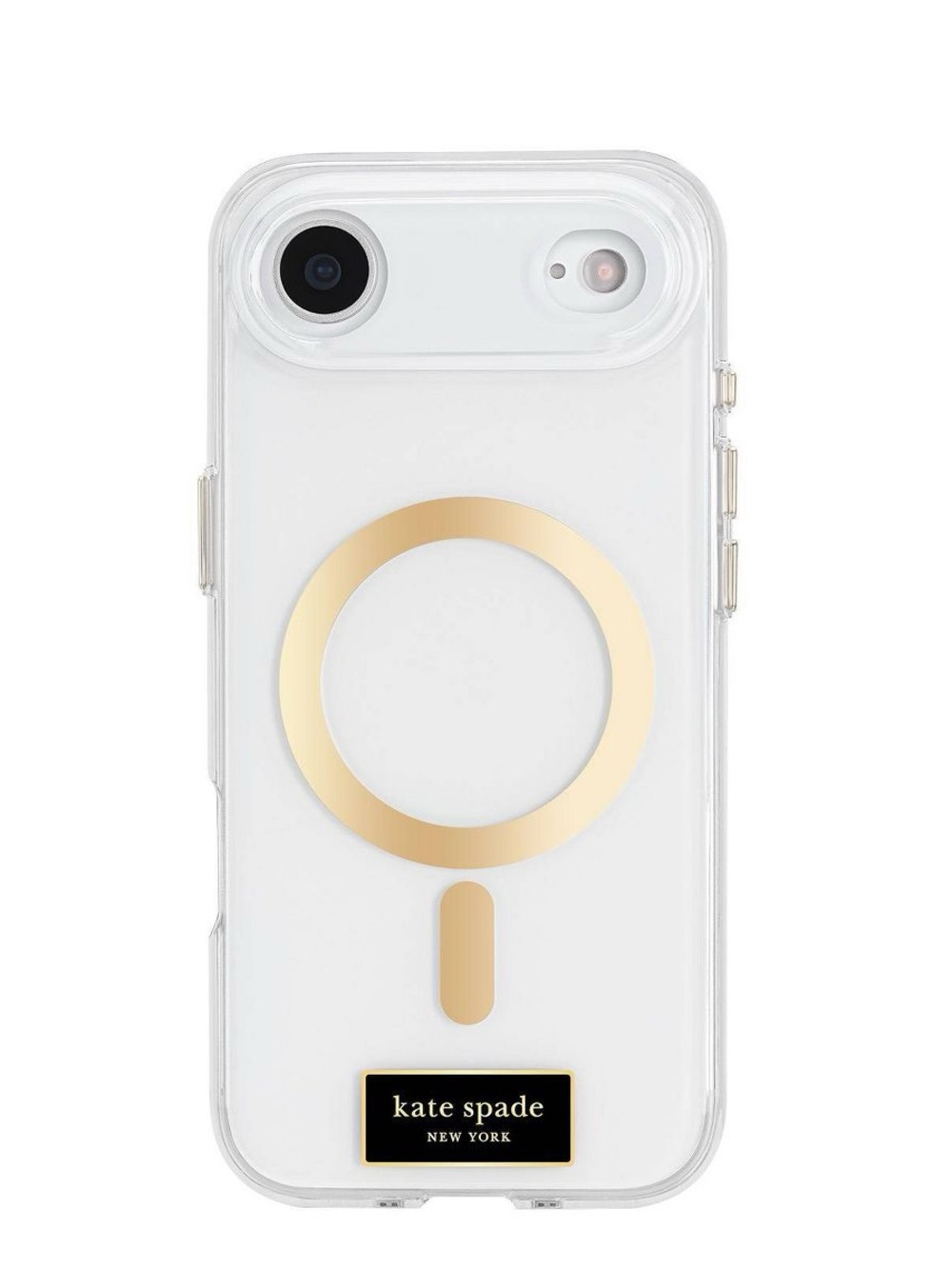 Kate Spade Clear Gold Protective Case for iPhone 17 Air